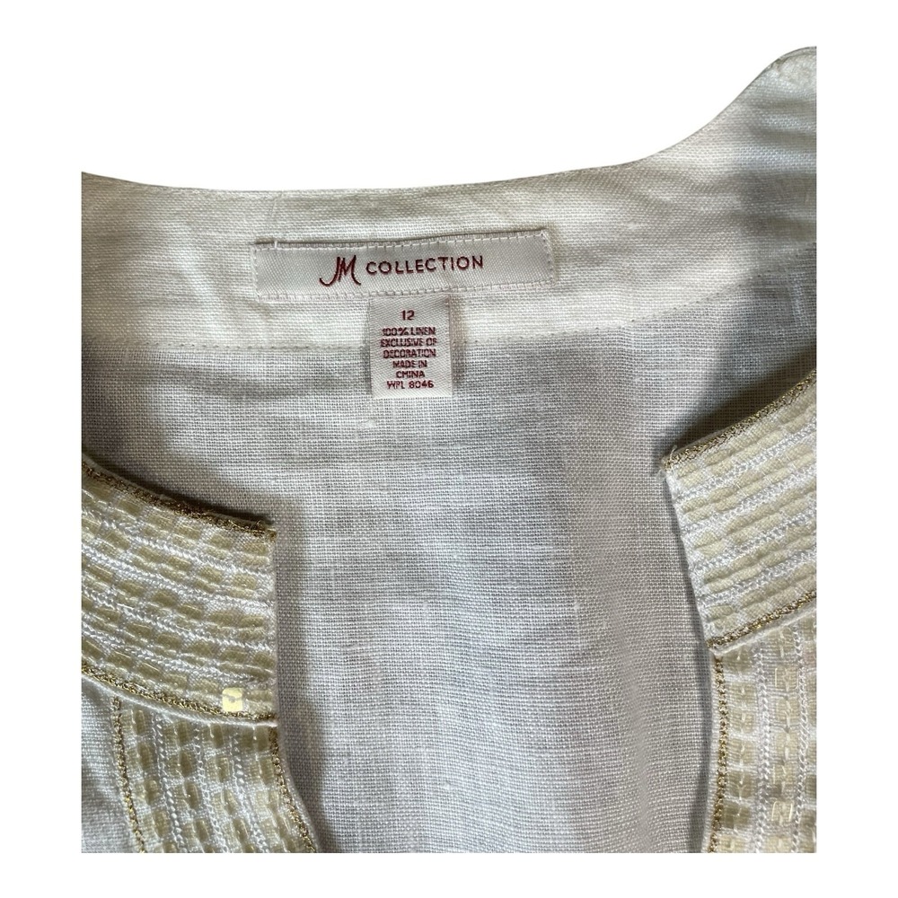 JM Collection Women's Top - Picture 3 of 4
